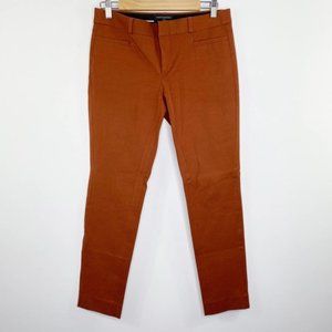 Banana Republic Sloan pant, size 8, in Burnt Orange Color